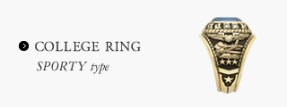 COLLEGE RING / SPORTY type